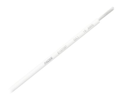 PACER 16 AWG UL WH TC WIRE 100FT RL - WUL16WH100