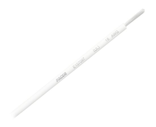 PACER 16 AWG UL WH TC WIRE 100FT RL - WUL16WH100