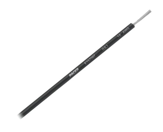 PACER 18 AWG UL BK TC WIRE 100FT RL - WUL18BK100