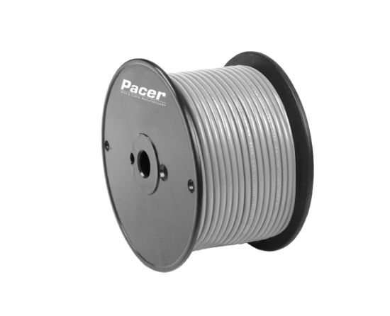 PACER 18 AWG UL GY TC WIRE 100FT RL - WUL18GY100