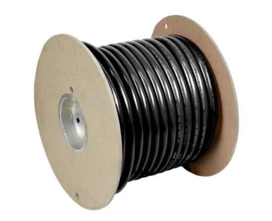 PACER 2/0 UL BK TC WIRE 100FT RL - WUL20BK100