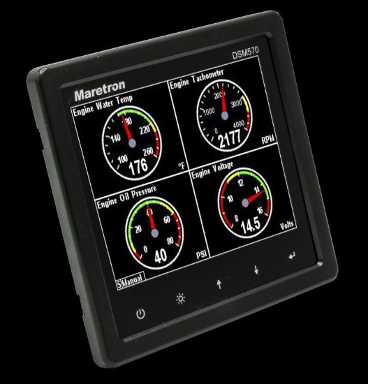 MARETRON 5.7'HIGH BRIGHT COLOR DISPLAY BLACK - DSM57001