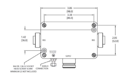 MARETRON MINI POWERTAP W/FUSE FEMALETOFEMALE - NFNM4PNF