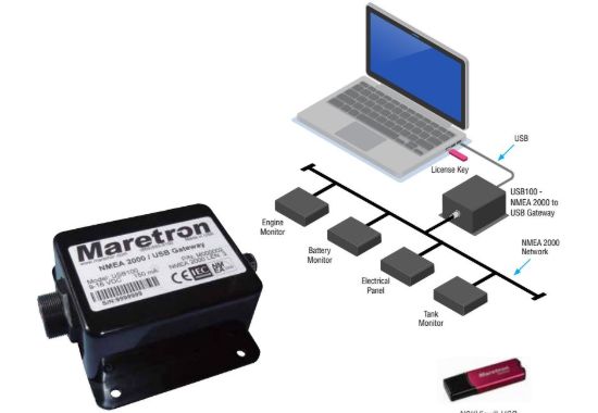 MARETRON GATEWAY  NMEA 2000/USB - USB10001