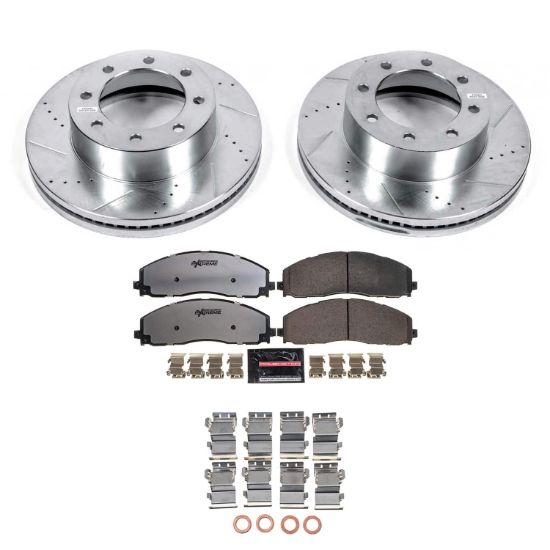POWERSTOP Z36 TRUCK&TOW KIT W/CALS - KC640336