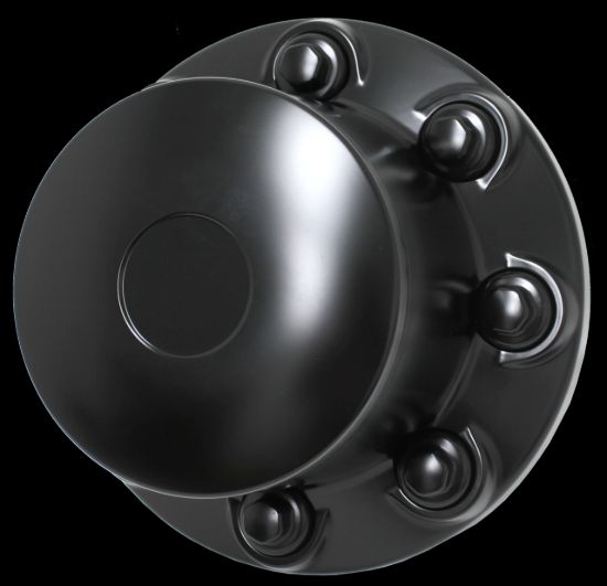 PHOENIX USA BLACK HUB COVER ABS REAR 19.5 IN 8 - Q822BR