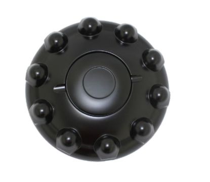 PHOENIX USA BLACK HUB COVER KIT ABS BLK FRONT 1 - QH1200BAS