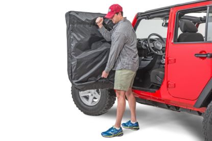 MASTERTOP HRD DR STRG BG 76-18 JEEP BLK - 13110024