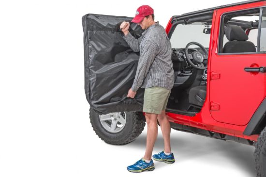 MASTERTOP HRD DR STRG BG 76-18 JEEP BLK - 13110024