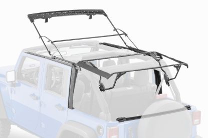 MASTERTOP HDWRE 07-18 JKU 4DR BLK TWL - 15601424