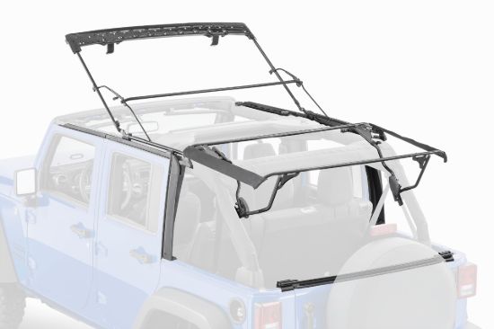 MASTERTOP HDWRE 07-18 JKU 4DR BLK TWL - 15601424