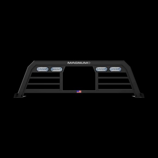MAGNUM TRUCK HEADACHE RACK LO PRO BARS BLACK - 223LPBRL1N