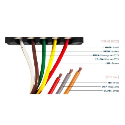 MAGNUM TRUCK 10' MODULAR PLUG-N-PLAY WIRE HARNES - 56011