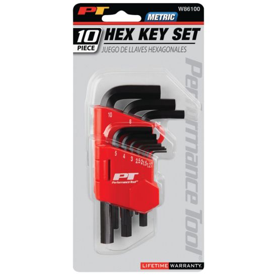 PERFORM TOOL HEX KEY SET - W86100