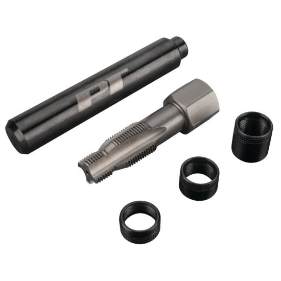 PERFORM TOOL SPARK PLUG REPAIR KIT - ALUMINUM - W86910