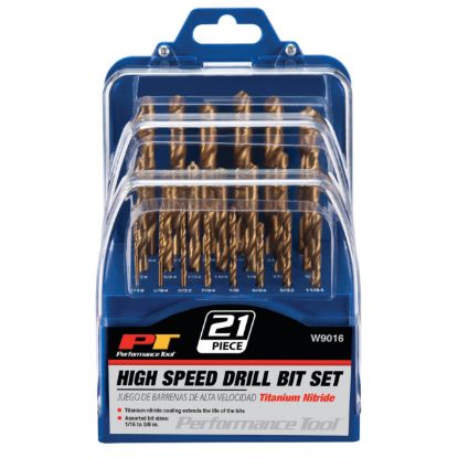 PERFORM TOOL DRILL BIT SET - W9016