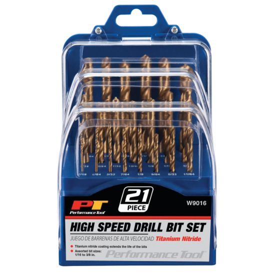 PERFORM TOOL DRILL BIT SET - W9016