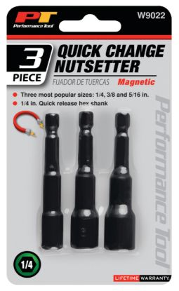 PERFORM TOOL MAGNETIC NUT SETTER - W9022