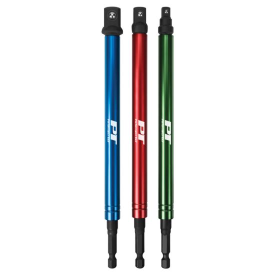 PERFORM TOOL 3PC 8' SOCKET ADAPTER SET - W9036
