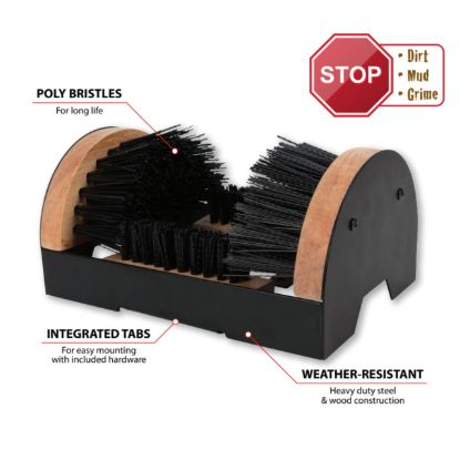 PERFORM TOOL BOOT AND SHOE BRUSH - W9451