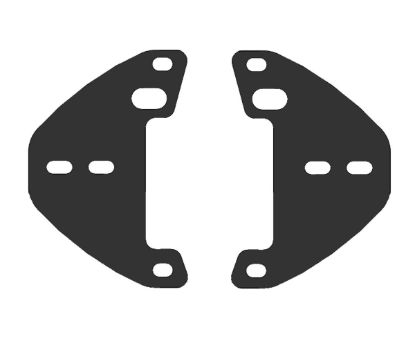 QUAKE LED JL SPORT FOG BRACKETS (PAIR) - QBJ910