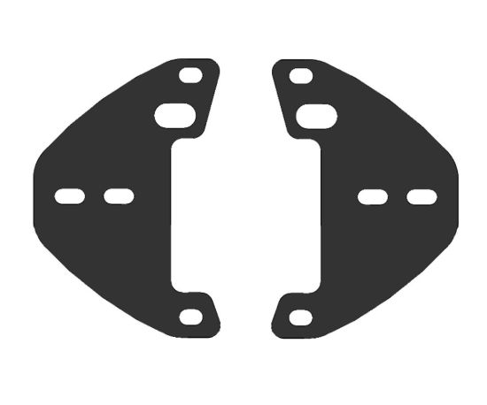 QUAKE LED JL SPORT FOG BRACKETS (PAIR) - QBJ910