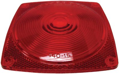 PETERSON MFG REPL REAR LENS RED - 44015
