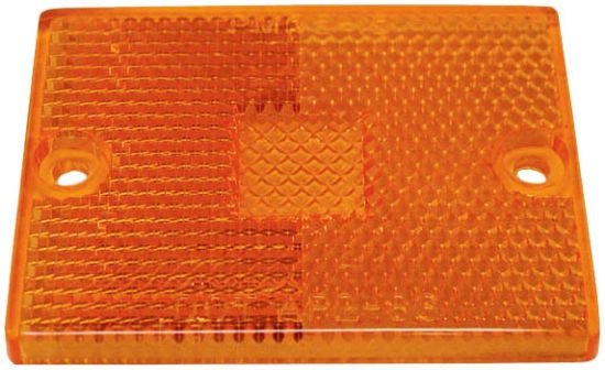 PETERSON MFG REPL SIDE LENS AMBER - 5515A