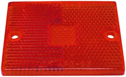 PETERSON MFG REPL SIDE LENS RED - 5515R
