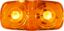 PETERSON MFG LED M/C RECT DBL BULLS-EYE 4'X2' - M38AMV