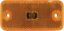 PETERSON MFG CLEARANCE LIGHT AMBER - V2548A