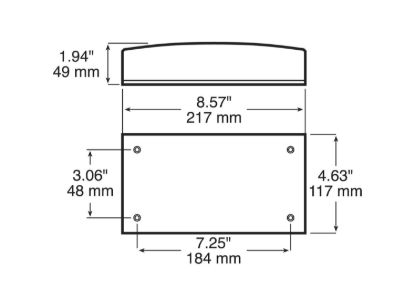 PETERSON MFG STOP & TAIL LIGHT - V25912