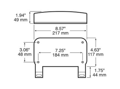 PETERSON MFG STOP & TAIL LIGHT - V25923