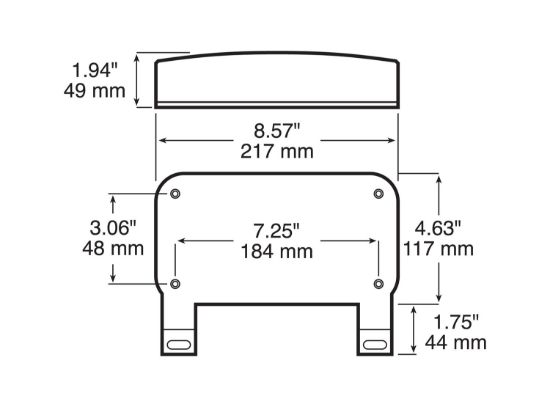 PETERSON MFG STOP & TAIL LIGHT - V25923