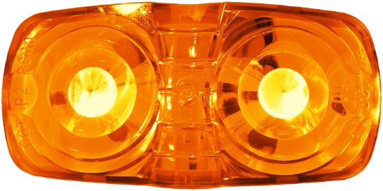 PETERSON MFG LED M/C PC RECT DBL BULLS-EYE 4'X2' - V38A