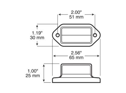 PETERSON MFG COURTESY LIGHT - V434