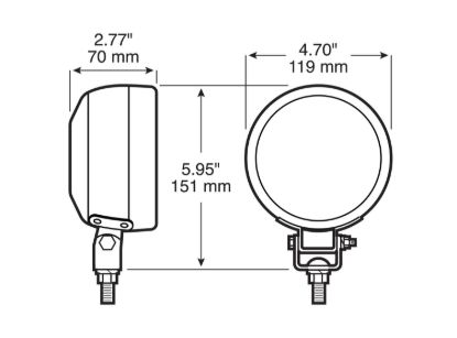 PETERSON MFG TRACTOR LIGHT - V507