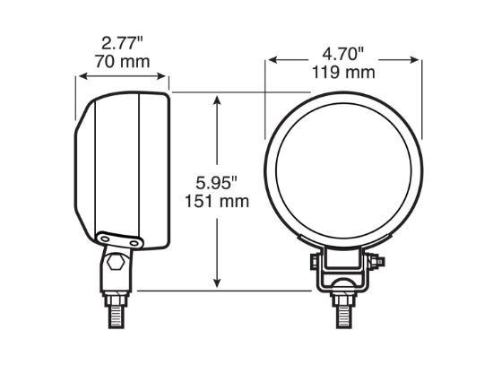 PETERSON MFG TRACTOR LIGHT - V507