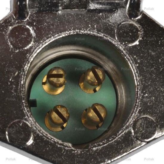 POLLAK 4-WAY CONNECTOR SOCKET - 11410P
