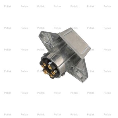 POLLAK 7-WAY CONNECTOR SOCKET W/ - 11720EP