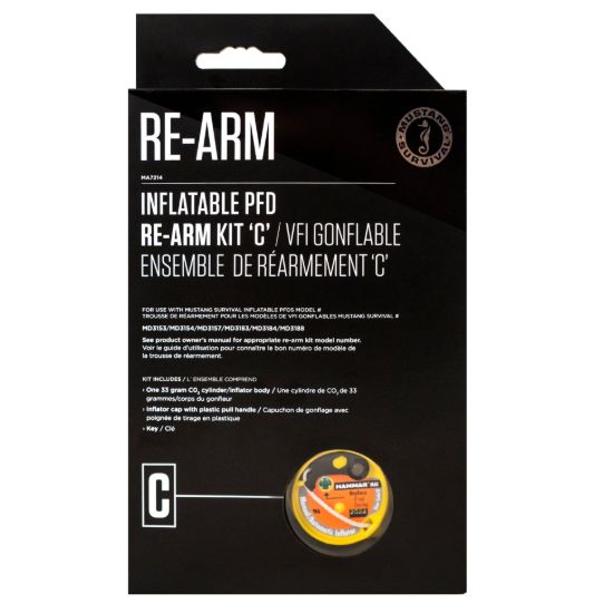 MUSTANG SURV RE-ARM KIT C - 33G  AUTOHYDROSTATIC - MA72140