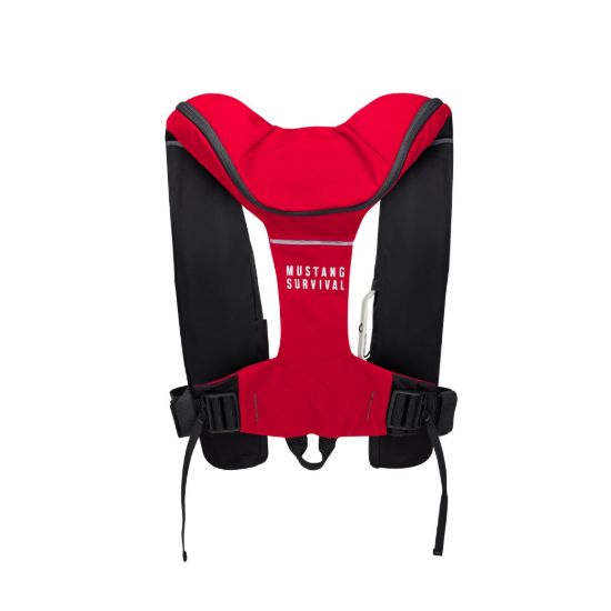MUSTANG SURV ELITE 190 PFD RED-BLACK - MD31701230