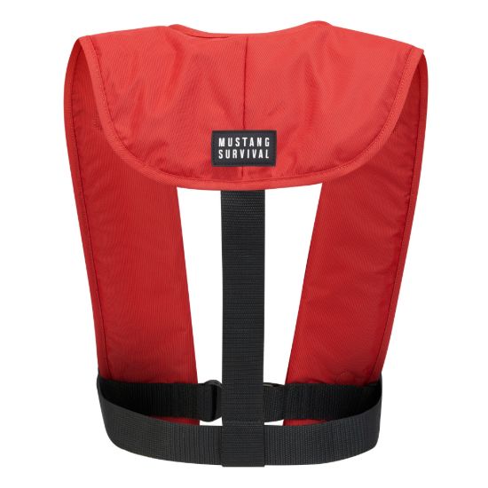 MUSTANG SURV MIT 70 MANUAL INFLATABLE PFD RED - MD40414