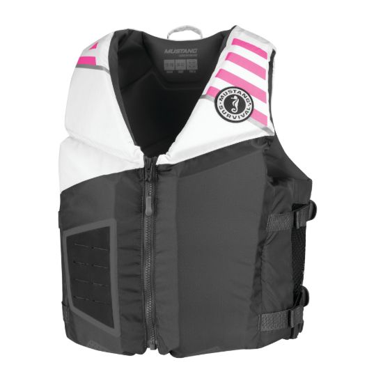 MUSTANG SURV LIFEVEST REV YOUNG ADULT GREY/WHITE - MV3600272