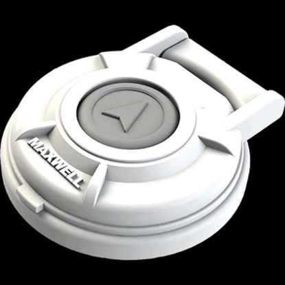 MAXWELL FOOT SWITCH COMPACT COVERED WHITE - P104809