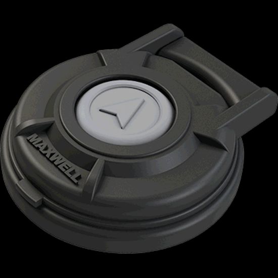 MAXWELL FOOT SWITCH COMPACT COVERED BLACK - P104810