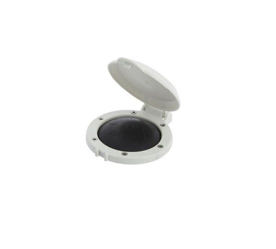 MAXWELL BEZEL COVERED WHITE (FOOTSWITCH) - P104896