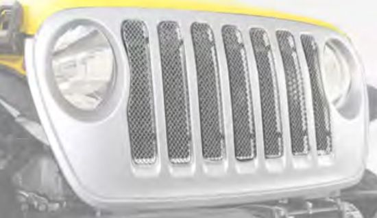 PARAMOUNT 18-19 JEEP WRANGLER JL 7PC CHROME O - 430354