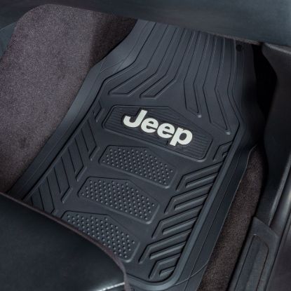PLASTICOLOR JEEP WEATHERPRO 2 PIECE FLOOR MATS - 001657R01