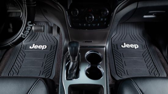 PLASTICOLOR JEEP WEATHERPRO FLOOR MAT 4PC - 001668R01